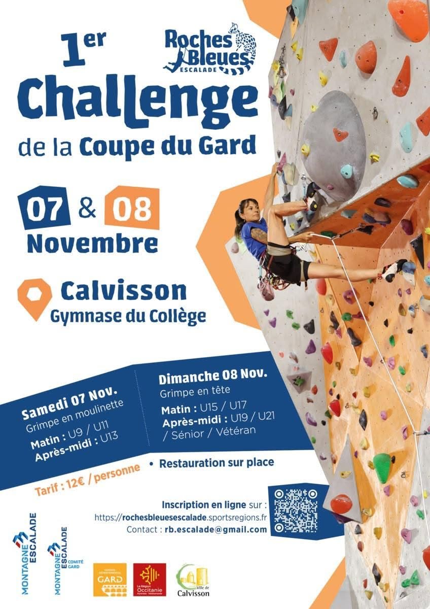 Chalenge Roches Bleues Escalade